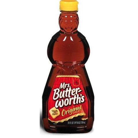 Mrs. Butterworth Original Syrup, 24 Ounce -- 12 Case