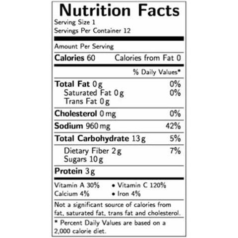 V8 Vegetable Spicy Juice, 12 Fluid Ounce -- 12 per case.