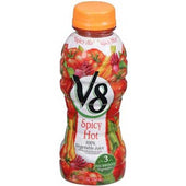 V8 Vegetable Spicy Juice, 12 Fluid Ounce -- 12 per case.