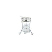 Vollrath Glass Candle Holder Only -- 12 per case.