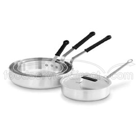 Saute Pans, Aluminum, Plated Handle,Capacity 7.1 Ltrs, Gauge 8 -- 2 Per Case