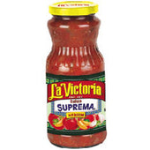 La Victoria Suprema Salsa, Mild, Retail, 16 Ounce -- 12 Case