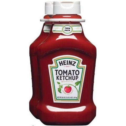 Ketchup Twin, 50.5 Ounce 2 Count -- 6 Case