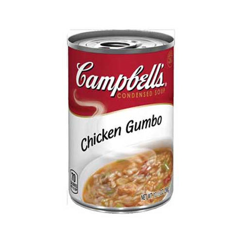 Campbells Condensed Light Chicken Gumbo - 10.75 oz. can, 12 per case