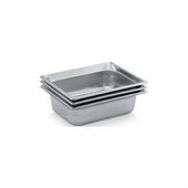 Vollrath Super Pan 3 Stainless Steel 2/3 Size Steam Table Pan, 1.5 inch Deep -- 6 per case.