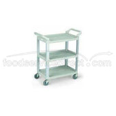 Vollrath Gray Small Utility Cart, 33 x 16 13/16 x 37 inch.