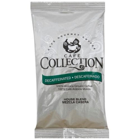 Cafe Collection Decaffeinated House Blend Decaffeinated Coffee - 1.7 oz. pouch, 150 pouches per case