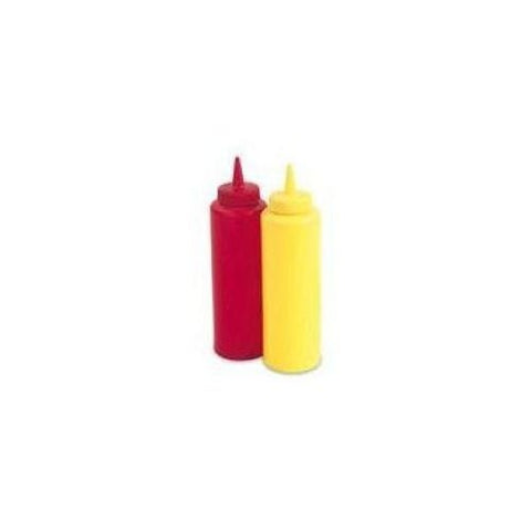 Vollrath Yellow Squeeze Dispenser Bottle, 12 Ounce -- 12 per case.