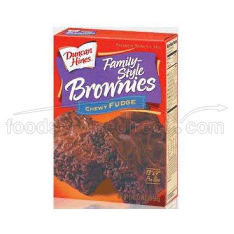 Pinnacle Foods Duncan Hines Family Style Chewy Fudge Brownie Mix, 84 Ounce -- 5 per case.