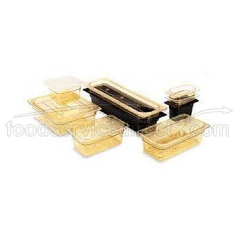 Amber Cambro H-Pans 1/3 Size Drain Shelf Only, 6 15/16 x 12 3/4 inch -- 6 per case.