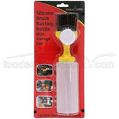 Mr Bar B Q Silicone Brush Basting Bottle with Cap -- 6 per case.