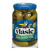 Pinnacle Foods Vlasic Whole Baby Kosher Dills Pickle, 32 Ounce -- 12 per case.