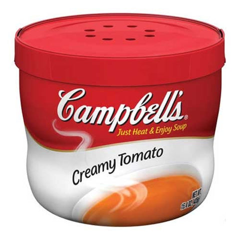 Campbells Red and White Creamy Tomato Soup, 15.4 Ounce -- 8 per case.