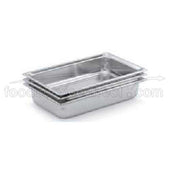 Vollrath Super Pan 3 Stainless Steel Steam Table Pan, 20 7/8 x 12 13/16 inch -- 3 per case.