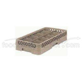 Traex Rack Master Beige 10 Compartment Half Size Dishwasher Rack - Cup/Stemware, 4 1/8 x 3 1/2 inch -- 4 per case.