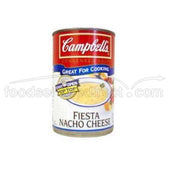 Campbells Condensed Fiesta Nacho Cheese Soup - 10.75 oz. can, 12 per case