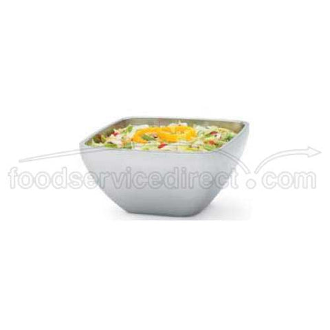 Vollrath Square Stainless Steel Double Wall Insulated Plain Bowl, 8.4 Quart -- 3 per case.
