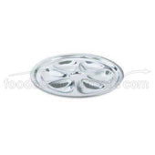 Vollrath Stainless Steel Oyster Plate, 10 3/8 inch -- 12 per case.