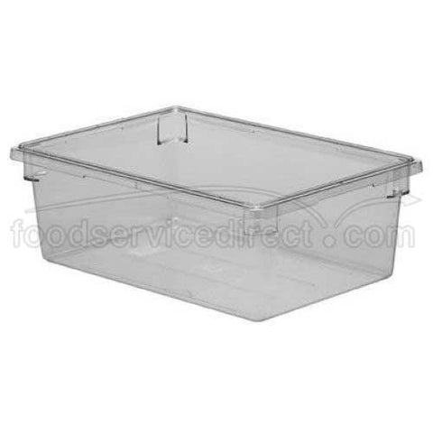 Clear Cambro Camwear Polycarbonate Full Size Food Box, 18 x 26 x 12 inch -- 4 per case.