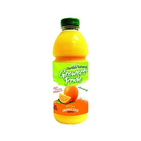 Florida Natural Orange Juice, 32 Ounce -- 12 per case.