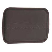 Traex Brown Fast Food Tray, 12 1/8 x 17 3/16 inch -- 24 per case.