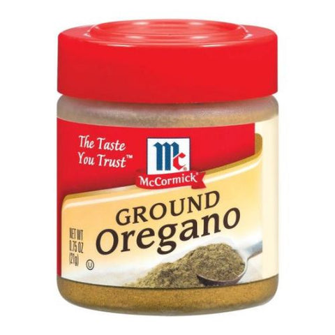 Mccormick Ground Oregano, 0.75 Ounce -- 72 per case.