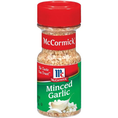 Mccormick Garlic Minced Seasoning, 3 Ounce -- 72 per case.