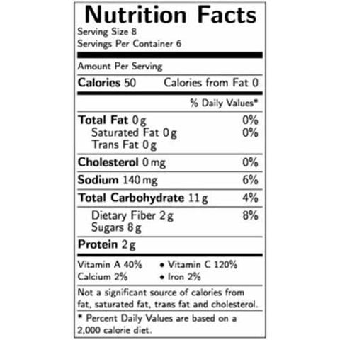V8 Low Sodium Spicy Hot Vegetable Juice, 46 Fluid Ounce -- 6 per case.