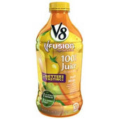 V8 Fusion Peach Mango Beverage, 46 Fluid Ounce -- 6 per case.
