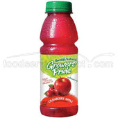 Floridas Natural Growers Pride Cranberry Apple Cocktail Juice, 14 Fluid Ounce -- 12 per case.