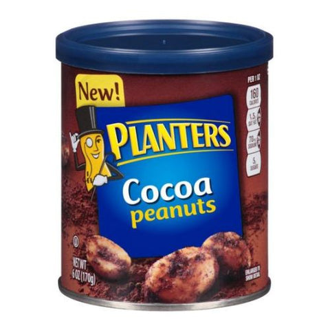 Planters Cocoa Peanuts, 6 Ounce -- 8 per case.