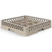 Traex Beige Full Size 49 Compartment Rack with 4 Extenders -- 2 per case.