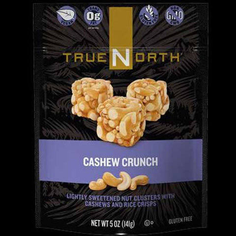 True North Cashew Crunch Snacks, 5 Ounce -- 6 per case.