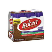 Boost Calorie Smart Rich Chocolate Nutritional Drink, 8 Fluid Ounce - 6 per pack -- 4 packs per case.