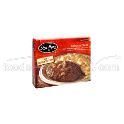 Nestle Stouffers Salisbury Steak, 9.62 Ounce -- 12 per case.