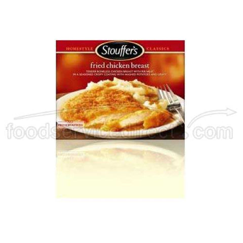 Nestle Stouffers Fried Chicken Breast - Entree, 8.87 Ounce -- 12 per case.