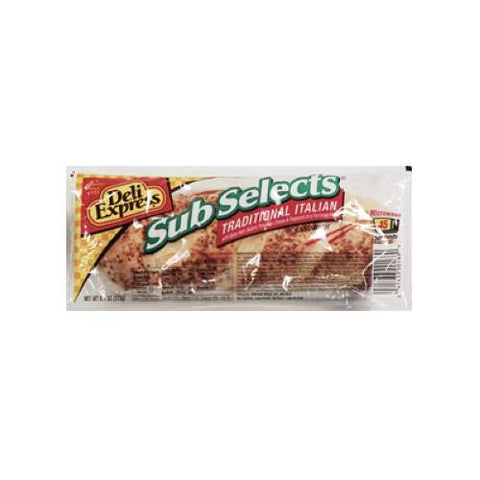 Deli Express Italian Sub Selects Traditional Sandwich, 5.1 Ounce -- 8 per case.