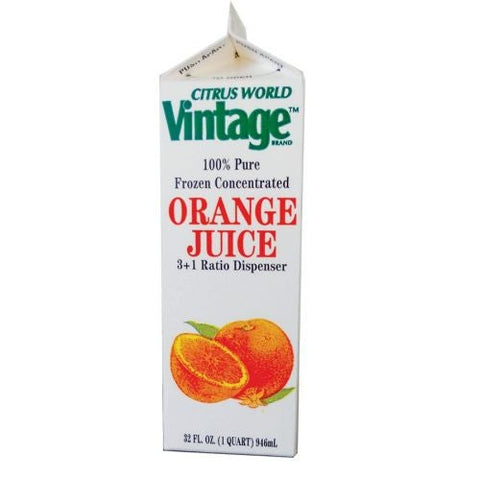 Vintage Orange Vintage Juice, 32 Ounce -- 12 per case.