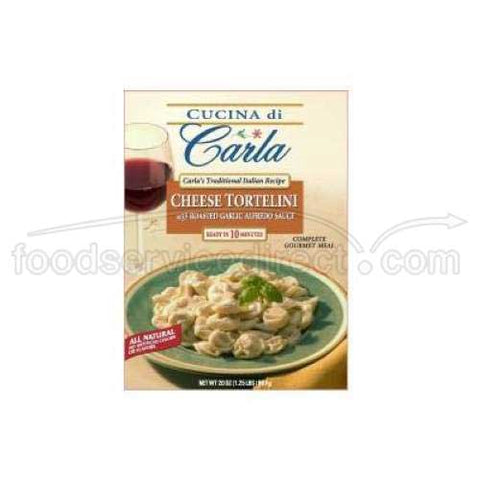 Carlas Dominics Cheese Tortellini Pasta, 3 Pound -- 4 per case.