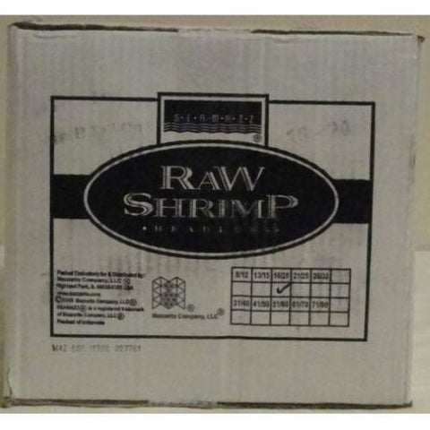 Seamazz Easy Peel White Shrimp, 31/40 Count -- 10 per case.