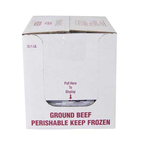 American Foods Group Hamburger Chub, 1 Pound -- 12 per case.
