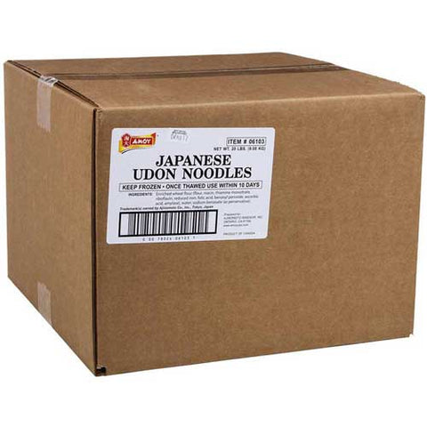 Amoy Japanese Udon Noodles, 5 Pound -- 4 per case.