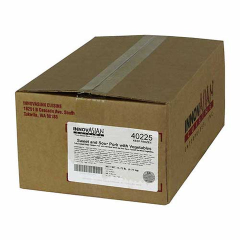 Innovasian Cuisine Sweet and Sour Pork with Vegetable, 15.75 Pound.