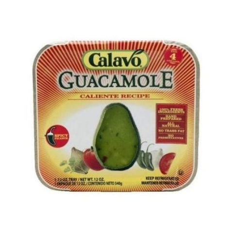 Calavo Caliente Recipe Guacamole, 12 Ounce -- 6 per case.