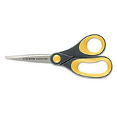 Westcott Non-Stick Titanium Bonded Scissors, 8 inch Straight, 3/Pack