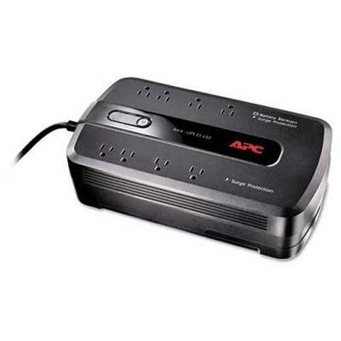 APC Back-UPS ES 650 Battery Backup System, 650VA, 8 Outlets, 365 J