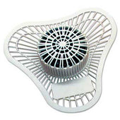 Big D Industries Non-Para Urinal Screen, Lasts 30 Days, White, Evergreen Fragrance, 12/Box