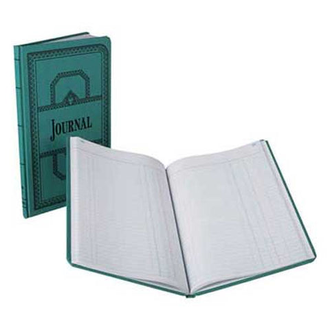 Boorum and Pease Record/Account Book, Journal Rule, Blue, 150 Pages, 12 1/8 x 7 5/8