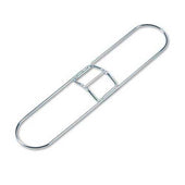 UNISAN Clip-On Dust Mop Frame, 24w x 5d, Zinc Plated