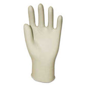 Boardwalk General-Purpose Latex Gloves, Natural, Medium, Powder-Free, 4 mil, 1000/Carton